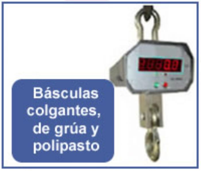 BASCULAS COLGANTES DE GRUAS